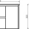 Тумба с раковиной Comforty Бремен 90 дуб белый 00004142375 - 4