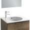 Тумба для комплекта Jacob Delafon Odeon Rive Gauche 60 дуб табак, 2 ящика, ручки черные EB2520-R9-E52 - 1