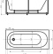 Акриловая ванна Акватек Оберон 160x70 слив слева OBR160-0000026 - 3