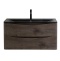 Тумба с раковиной BelBagno Acqua 80 темное дерево - 0