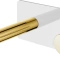 Смеситель для раковины Boheme Stick white, touch gold  125-WG.2 - 0