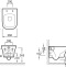 Унитаз подвесной Jacob Delafon Vox EDM102 безободковый - 6