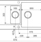 Мойка кухонная Lava D5 scandic (серый) D5.SCA - 1