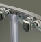 Душевой уголок BelBagno Uno 80 стекло текстурное  UNO-195-R-2-80-P-Cr - 4