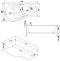 Акриловая ванна Bas Капри L 170x94.5 с г/м ВГ00095 - 1