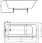 Акриловая ванна Акватек Eco-friendly Мия прямоугольная 120х70 MIY120-0000001 - 4