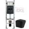 Комплект Weltwasser AMBERG 350 ST + SALZBACH 004 MT-BL + AMBERG RD-WT  10000006582 - 0