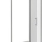 Душевая дверь в нишу Good Door Mokka WTW-130-C-WE 130 см c магнитным профилем - 3