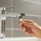 Смеситель для раковины Hansgrohe Rebris E с донным клапаном хром 72589000 - 3