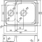 Мойка кухонная Iddis Strit STR60SZi77 - 1