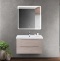 Тумба с раковиной Belbagno Marino-Cer 80 светлое дерево - 9