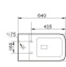 Бачок для унитаза Ceramica Nova Cubic CN1803-T - 5