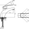 Смеситель Cezares Turbolenza C LS 01 W0 для раковины TURBOLENZA-C-LS-01-W0 - 3