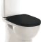 Унитаз-компакт Sanita luxe Best Color Black с микролифтом BSTSLCC06100522 - 0