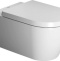 Чаша для подвесного унитаза Duravit Me by Starck белый, без сиденья  2529092000 - 0