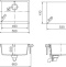 Мойка кухонная Schock Quadro 60 (N-100) саббиа 700522 - 1