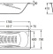 Стальная ванна Roca Princess-N 170x75 2202E0000 - 1