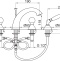 Смеситель Webert Karenina KA730101010 на борт ванны, золото - 2