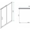 Душевой уголок RGW Passage PA-74B 150x100 профиль черный стекло прозрачное 410874150-14 - 2