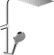 Душевая стойка Hansgrohe Vernis Shape 26284000 Showerpipe 230 1jet с термостатом, хром - 3