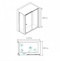 Душевой уголок RGW Classic CL-48 110x100 профиль хром стекло прозрачное 32094801-011 - 2