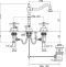 Смеситель Cezares Nostalgia NOSTALGIA-BLS2-02 для раковины - 2
