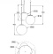 Подвесной светильник Maytoni Basic form MOD321PL-03G - 1