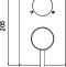 Смеситель RGW Shower Panels SP-43-01 для душа 21140543-11 - 2