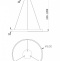 Подвесной светодиодный светильник Maytoni Rim MOD058PL-L32W4K - 1