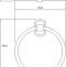 Полотенцедержатель Wasserkraft Oder K-3060 - 2
