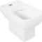 Унитаз-компакт безободковый BelBagno AURORA  BB8604CPR/SC+BB8604T - 1