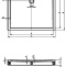 Душевой поддон Riho Davos 90x120 см (DA6300500000000) D002008005 - 1