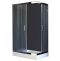 Душевой уголок Royal Bath HP 120х80 L профиль хром стекло матовое RB8120HP-C-CH-L - 0