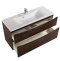 Тумба с раковиной BelBagno Marino 120 темное дерево - 4