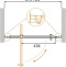 Душевая дверь в нишу Cezares Molveno BA 1 70 C Cr IV MOLVENO-BA-1-70-C-Cr-IV - 2