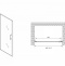 Душевая дверь Abber Sonnenstrand 100 профиль черный  AG04100B - 3