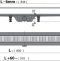 Душевой лоток AlcaPlast APZ10-Simple 850 с решеткой и опорами APZ10-850M - 3