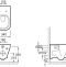 Унитаз подвесной Jacob Delafon Struktura EDE102 безободковый - 8