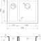 Мойка кухонная Omoikiri Bosen 59-2-WH белая 4993152 - 2