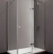 Душевой уголок Cezares Verona 90х100 хром стекло прозрачное VERONA-W-AH-1-90/100-C-Cr - 1