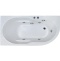 Ванна акриловая Royal Bath Azur Standart 160x80 L с гидромассажем белый RB614202ST-L - 0