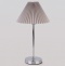 Настольная лампа декоративная Eurosvet Peony 01132/1 хром/серый - 0