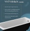 Чугунная ванна Delice Biove 170x75 DLR220509RB с черными матовыми ручками без антискользящего покрытия - 7