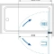 Шторка на ванну RGW Screens SC-109B 70x150 профиль черный стекло прозрачное 351100907-14 - 5