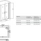 Душевая дверь в нишу Good Door Mokka SD-90-C-WE МК00003 - 3