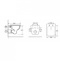 Комплект Weltwasser AMBERG 497 + KEHLBACH 004 GL-WT + AMBERG RD-MT CR  10000006629 - 5