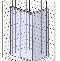 Душевой уголок Good Door Latte WTW+SP-C-WE 130x90 - 3