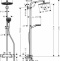 Душевая стойка Hansgrohe Crometta S 240 1jet Showerpipe EcoSmart 27268000 9 л - 2