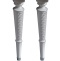 Ножки для тумбы Boheme Armadi Art Vallessi Avangarde Denti 35 белый 847-W-35 - 0