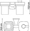 Дозатор Wasserkraft Wern K-2589 со стаканом - 3
